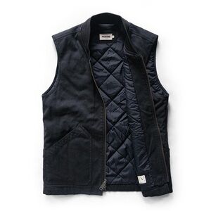 Taylor Stitch Black Quilted Vest